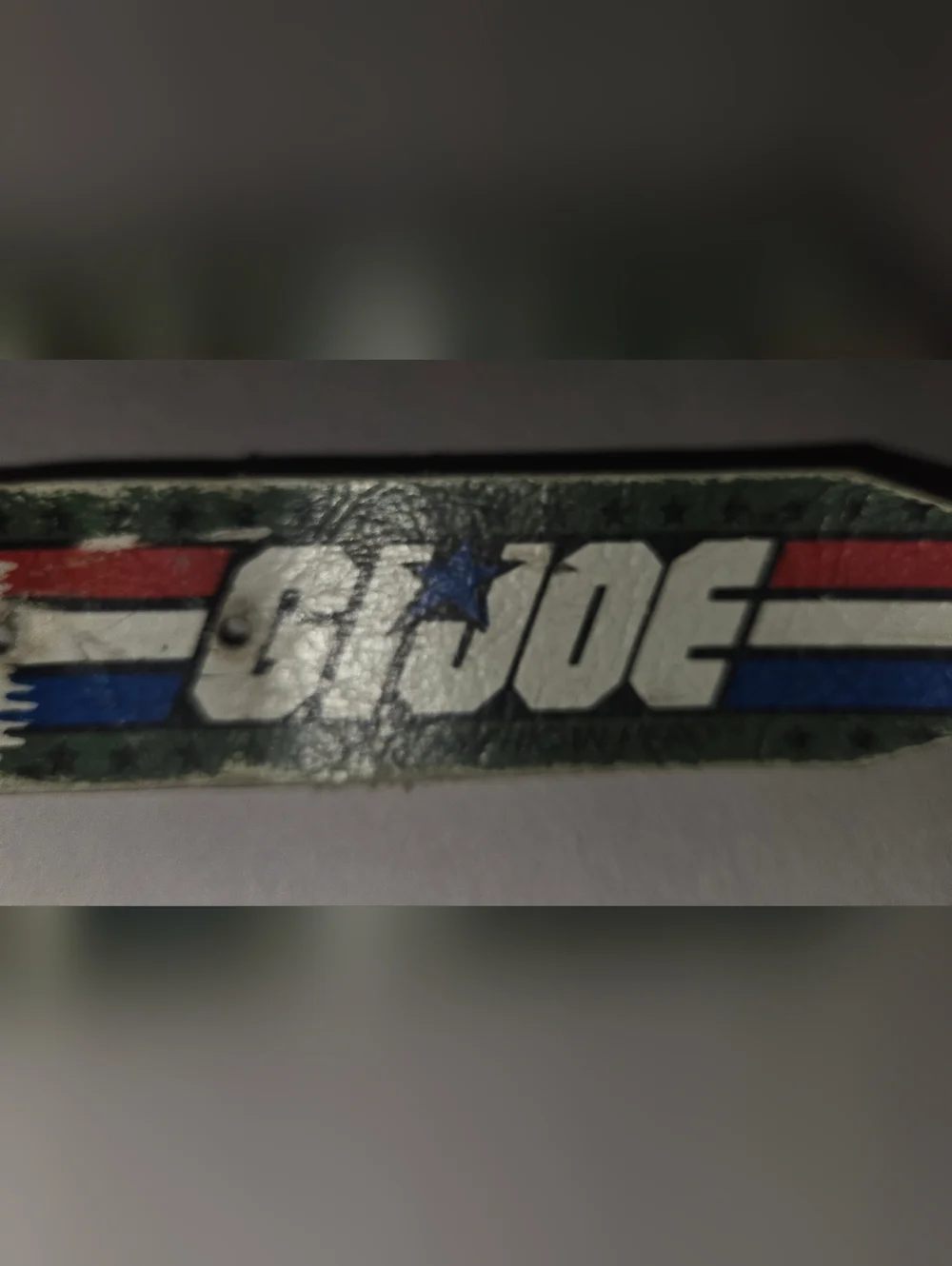 GI Joe By Hasbro & Lee 1987 Vintage Belt Youth 18-22 Genuine Bonded Leather